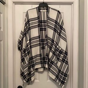 A&F Plaid Shawl
